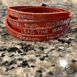 Leather Wrap Bracelet